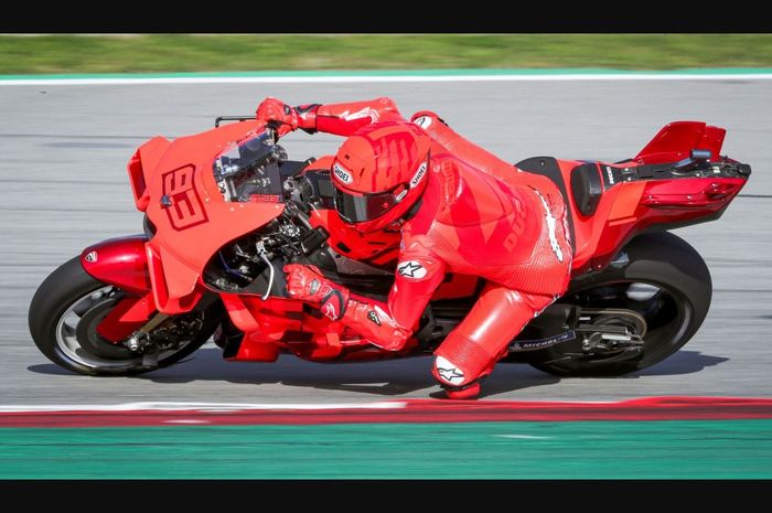 Michele Pirro kagum dengan data motor Marc Marquez