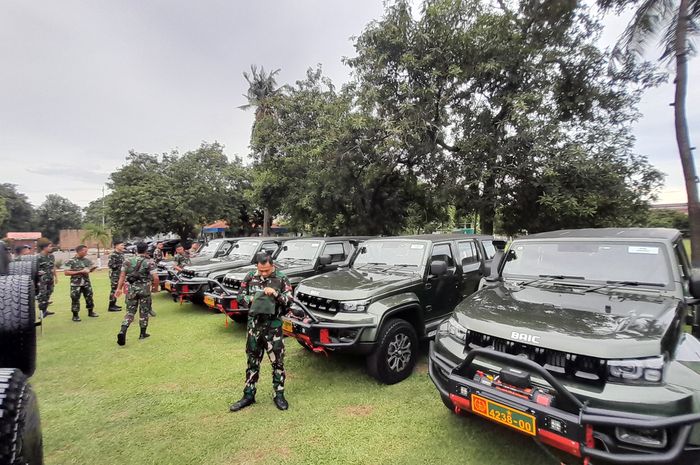 22 Unit BAIC BJ40 Resmi jadi mobil Dinas TNI AD