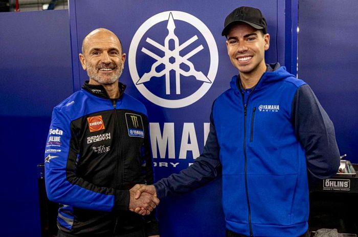 Augusto Fernandez gabung Yamaha sebagai test rider di MotoGP 2025