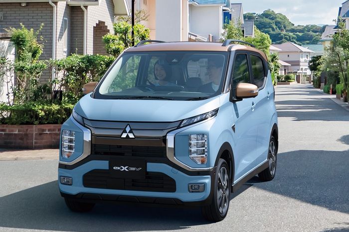 penampakan Mitsubishi ek X EV, mirip Xpander mini versi mobil listrik