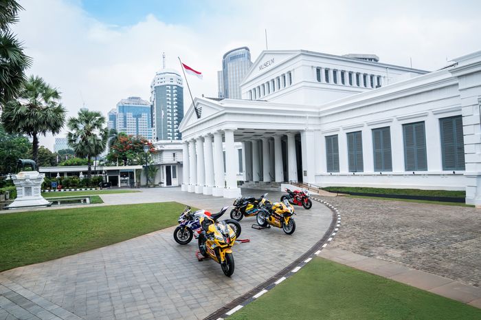 5 Ducati Panigale limited edition milik bos Ducati Indonesia diabadikan di Museum Nasional Indonesia