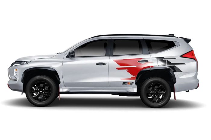 tampilan Mitsubishi Pajero Sport Ralliart Edition yang dijual di Filipina