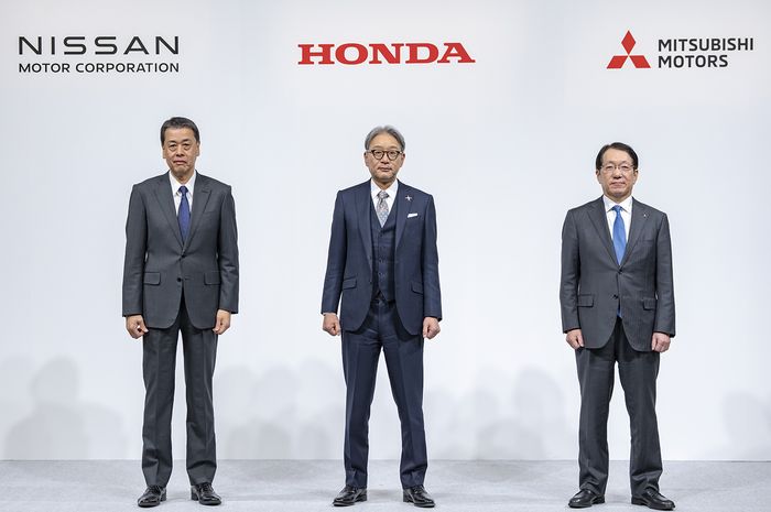 Nissan Honda dan Mitsubishi telah meneken MoU untuk integrasi bisnis.