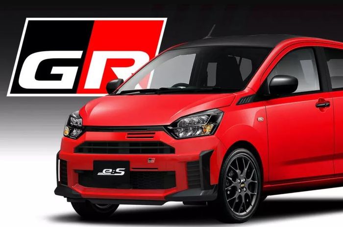 penampakan Daihatsu Mira e:S Turbo Concept, saudara Daihatsu Ayla yang mendapat sentuhan sporty dari Gazoo Racing