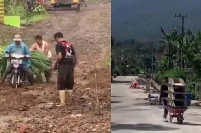 Ini sosok tukang bakso yang rela keluarkan uang Rp 10 miliar untuk bangun jalan di kampungnya