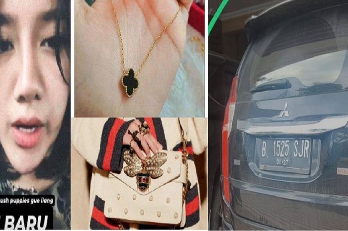 Hani, korban perampokan rumah elit di Kota Wisata Cibubur tunjukan barang mahal yang aman dan tidak aman dari perampokan yang menimpanya