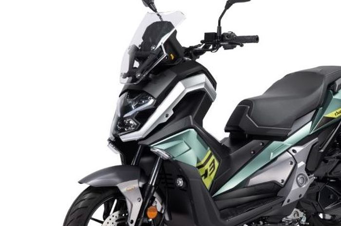 punya tampilan ala Honda ADV, motor matic baru ini sekelas Honda Vario 125