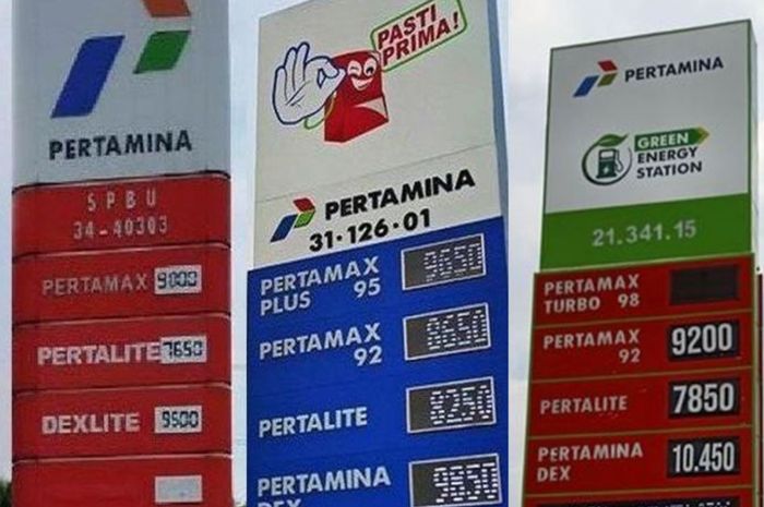 Ada SPBU Pertamina yang warnanya merah, biru, dan hijau, ternyata ini artinya
