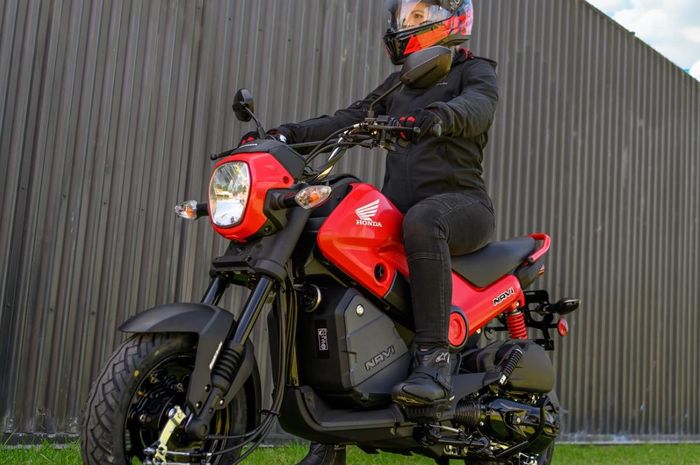 penampakan Honda Navi, motor mungil bergaya sportbike yang mesinnya mirip Honda BeAT