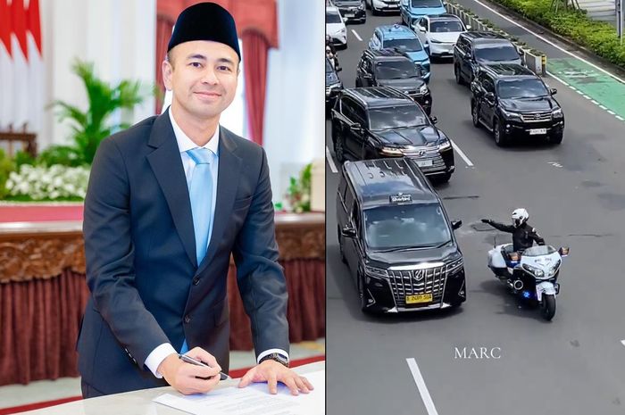 Pengakuan Raffi Ahmad soal mobil berplat RI 36 yang viral dikawal Patwal