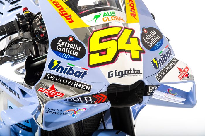 Daftar sponsor brand Indonesia di tim Gresini Racing MotoGP 2025