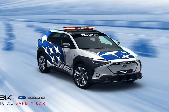 Mobil listrik, Subaru Solterra menjadi safety car di WSBK mulai tahun 2025 sampai 2027
