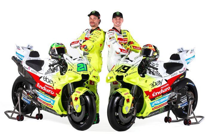 Tampilan Pertamina Enduro VR46 Racing Team MotoGP 2025