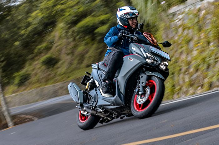 Raja Tanjakan Matic 150-160 cc! Yamaha Aerox Turbo Mudah Lewati Tanjakan Naringgul