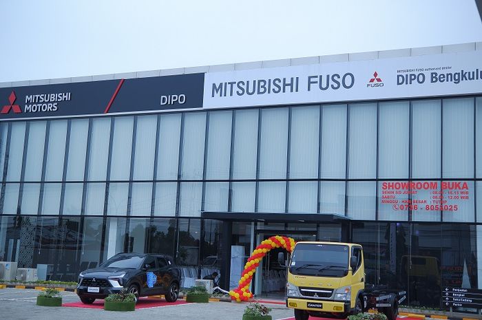 Dealer Mitsubishi Motors DIPO Bengkulu yang baru saja dibuka