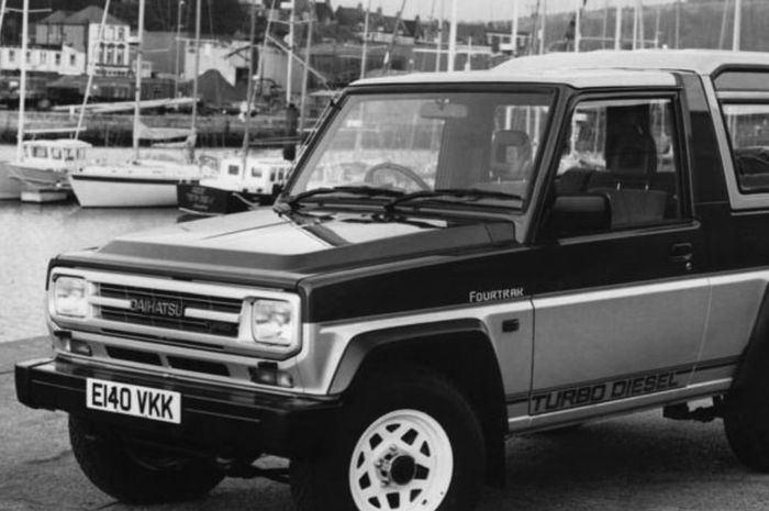 penampakan pendahulu Daihatsu Rocky yang muncul pada era 1980-an