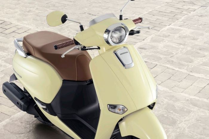 penampakan motor matic baru Honda Giorno+ model 2025 yang meluncur di Filipina, iritnya tembus 47 km per liter