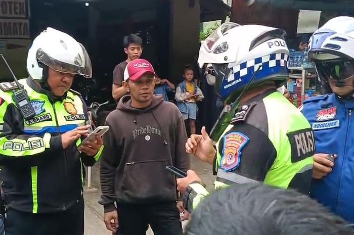 Petugas Satlantas Polres Purwakarta gagalkan curanmor Honda PCX