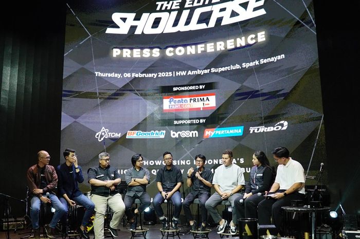 Konferensi Pers The Elite Showcase 2025 yang akan digelar pada 15-16 Februari 2025 mendatang di Hall 9&ndash;10 ICE BSD CITY, Tangerang