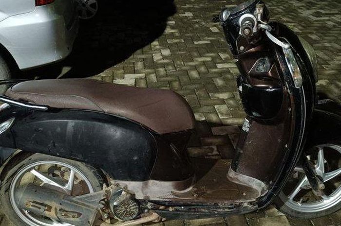 Honda Scoopy bekas yang hilang dicuri akhirnya ketemu setelah diunggah pencuri di marketplace Facebook untuk dijual