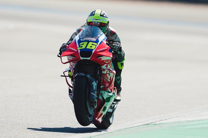 Joan Mir suka dengan motor baru Honda