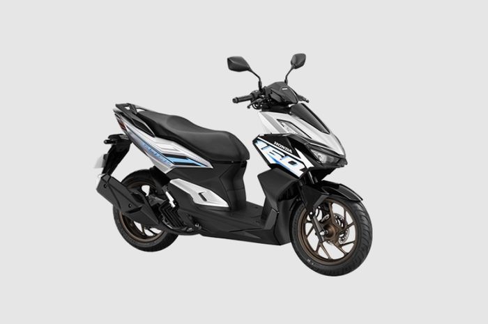 Honda Vario 160 warna Matte Cosmo Silver Metallic