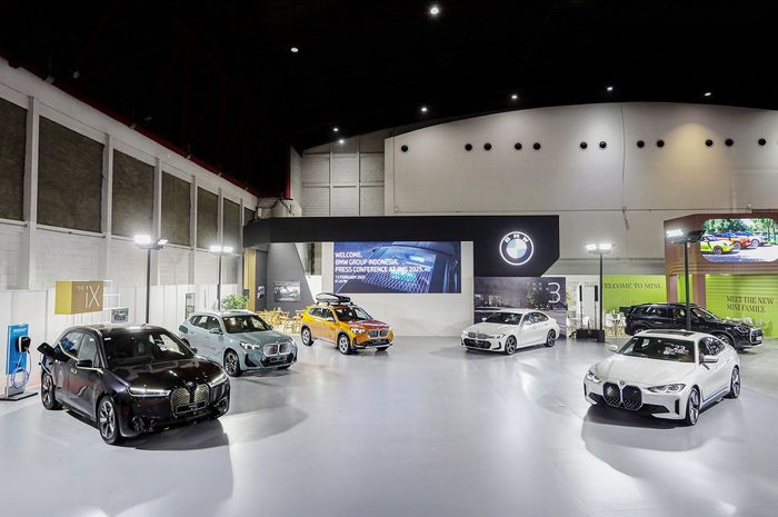 BMW Group Pavilion di Hall A6 IIMS 2025
