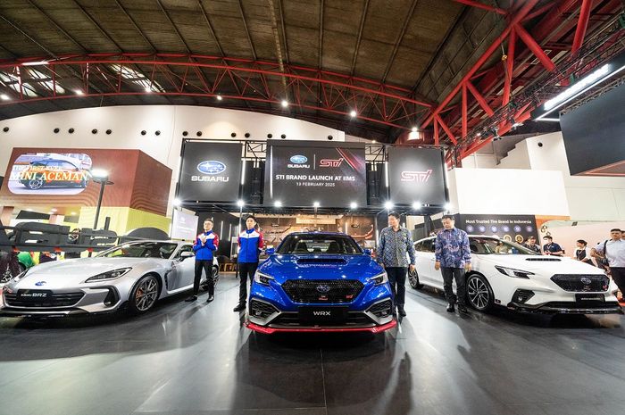 Peluncuran Divisi Motorsport Subaru Tecnica Intenational (STI) di IIMS 2025