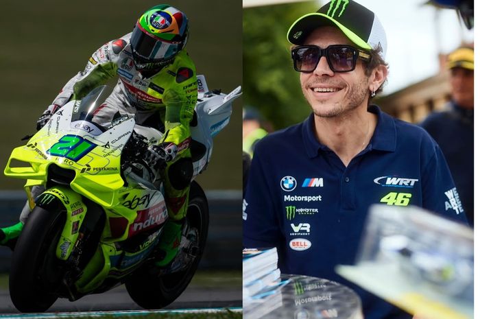 Franco Morbidelli ucapkan selamat ulang tahun kepada Valentino Rossi dengan cara lucu