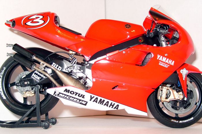 Ilustrasi motor rahasia Yamaha seperempat dekade silam