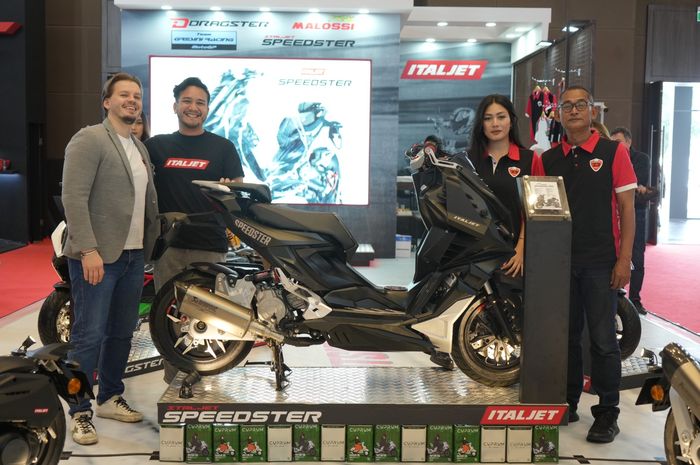 Italjet Indonesia resmi meluncurkan Italjet Speedster 200 di IIMS 2025