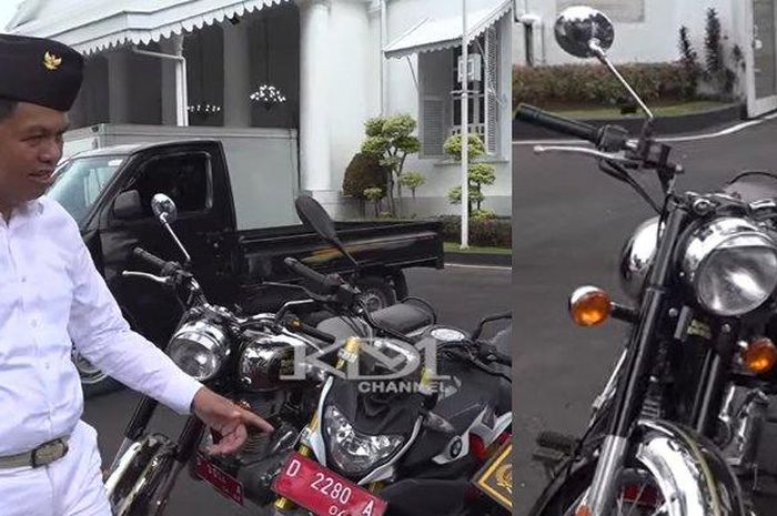 Gubernur Jabar bagi-bagi jatah motor dinasnya ke Dishub dan Satpol PP