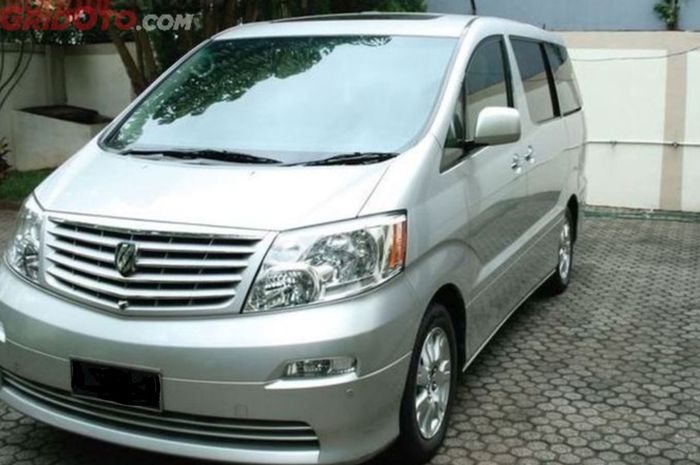 harga mobil bekas Toyota Alphard keluaran 2003-2007