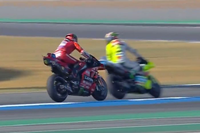 Franco Morbidelli diganjar penalti gara-gara ganggu Pecco Bagnaia