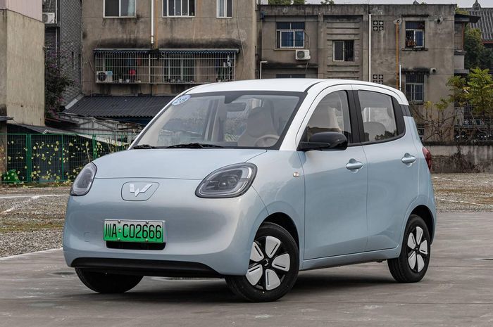 Tampang Wuling Hongguang Mini EV 5 door mirip Binguo EV.
