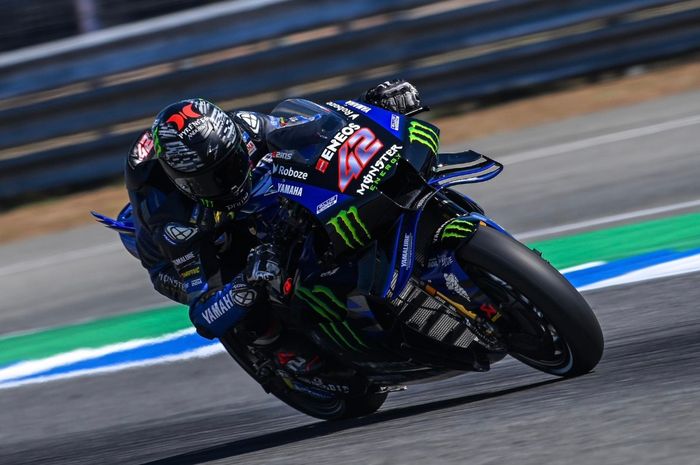 Lap Alex Rins dibatalkan pada hari pertama MotoGP Thailand 2025, gara-gara alat ilegal Yamaha
