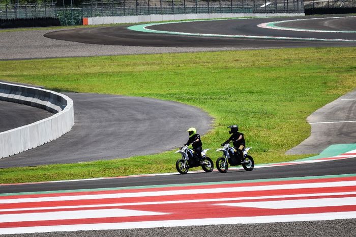 Motor Pindad di sirkuit Mandalika