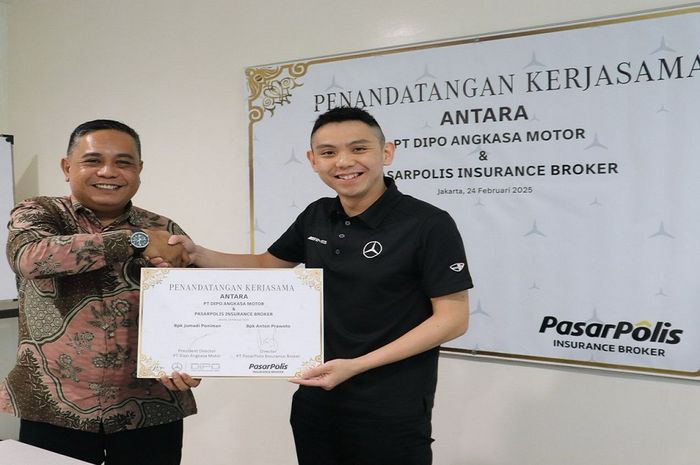 Penandatanganan kerja sama antara PT PasarPolis Insurance Broker (PPIB) dan PT Dipo Angkasa Motor