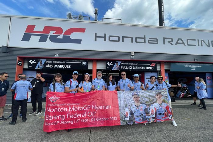 Federal Oil gelar promo menarik jelang Ramadhan 2025. Konsumen beruntung berkesempatan nonton Tim Gresini Racing MotoGP di Jepang atau Malaysia 