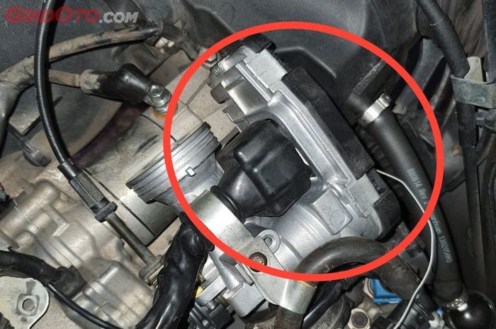 Kerusakan ECU Vespa matic 