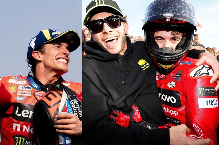 Valentino Rossi bisa bantu apa buat selamatkan Pecco Bagnaia dari Marc Marquez?