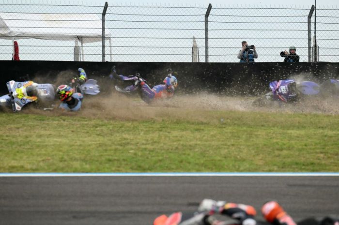 Begini kondisi Miguel Oliveira usai ditabrak Fermin Aldeguer di sprint MotoGP Argentina 2025