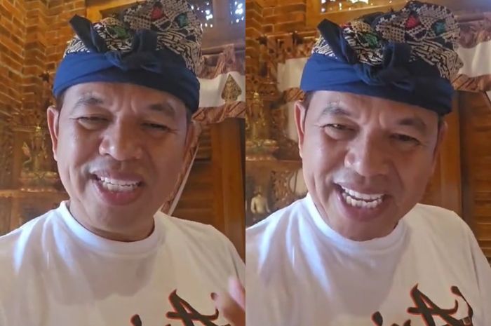 Momen Dedi Mulyadi saat menyampaikan mengenai keringanan pajak kendaraan, bisa bikin penunggak senyum.