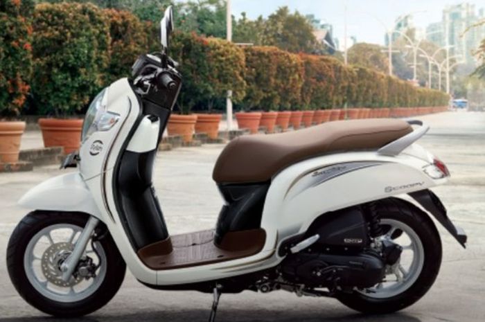 Ilustrasi Motor Bekas Honda Scoopy