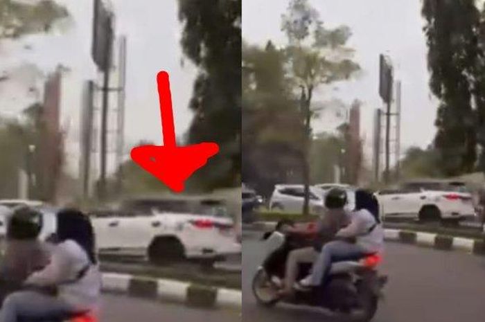 Pengemudi Fortuner putih ini jadi buronan polisi di Bogor, kaitan aksinya menjelang buka puasa di jalanan Cibinong
