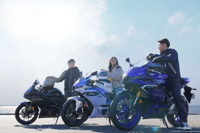 Yamaha R3 kembaran R25 di Jepang