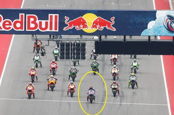 Jump start kocak Jorge Lorenzo di MotoGP Amerika, nyamuk disalahkan