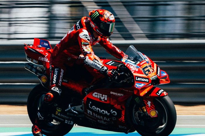 Pecco Bagnaia klarifikasi soal ganti ke Desmosedici GP24