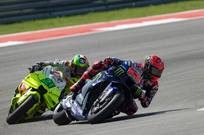 Fabio Quartararo happy dengan sprint MotoGP Amerika 2025