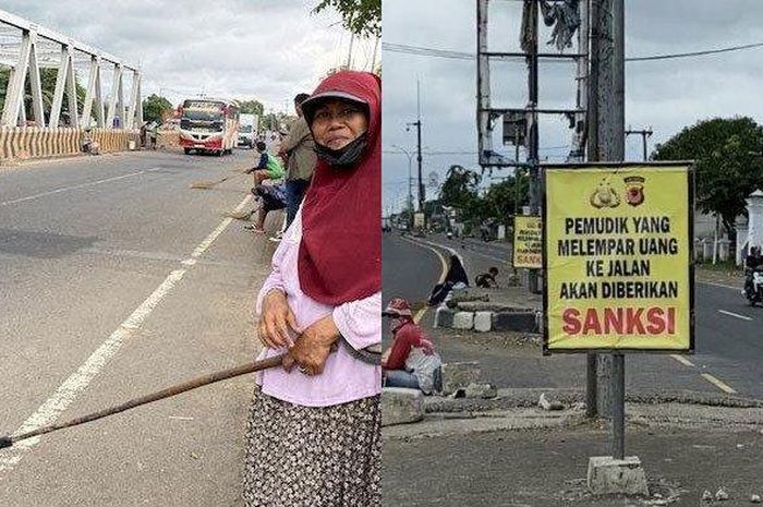 Ilustrasi penyapu koin yang tetap beraksi meski sudah ada teguran